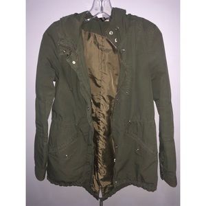 H&M green jacket